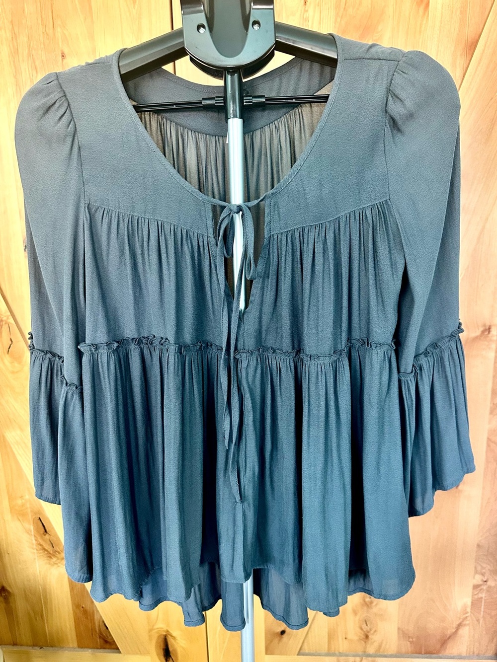 Free People Tiered Peasant Blouse
